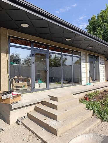 Алюминиевые окна на заказ: Алюминиевое окно на заказ, Тип окна: Витражные, Панорамные, Стандартные, Декоративные особенности: Другие особенности, Бесплатная установка, Без рассрочки — 6