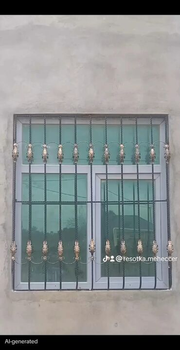 Barmaqlıqlar: Resotka 1-kv 35 azn Məhəccər 1-metr 50 azn Quraşdırılma Pulsuzdur — 22