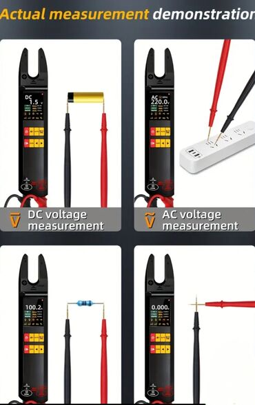 Multimetri: Pametni klešta-multi­metar sa dvostrukim ekranom - Automatsko — 5