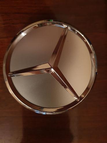 Kolpaklar: Mercedes-Benz təkər diski mərkəz qapağı (emblem) 2-ədəd ) Cüzi endrim — 1