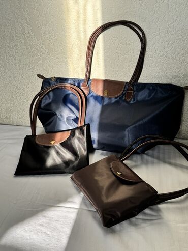 чехлы на стул: Складные женские сумки LongChamp - Формат: легкие тоуты с длинными