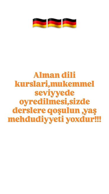 cin dili: Xarici dil kursu, Alman dili — 3