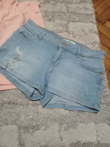teksas haljine na tregere: S (EU 36), Jeans, color - Light blue, Single-colored