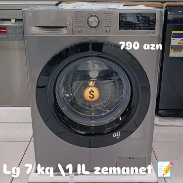 paltar yuyan tap az: Paltaryuyan maşın LG, 7 kq, Yeni, Avtomat