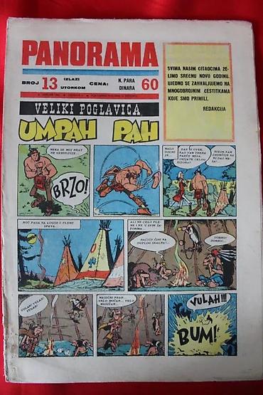 posta crvenka: STRIP REVIJA PANORAMA 5, 6, 8-13, 15, 17-21 (1965-66) | Strip revija — 9