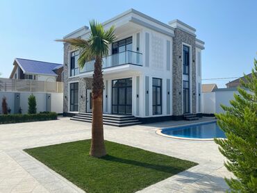 sumqayıt xəzər bağları: 5 otaqlı, 200 kv. m, Yeni təmirli