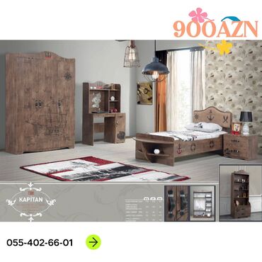 Mebel: Oğlan üçün, Yeni, Təknəfərlik çarpayı