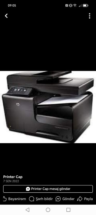 printer alıram: Принтеры