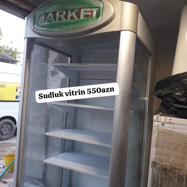 Soyuducu vitrinləri: *Sudluk vitrin satilir qiymet 550azn unvan Sabuncudadi catdirilma