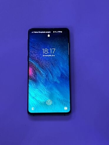 жёсткий диск новый: Samsung Galaxy S10 Plus, Отпечаток пальца