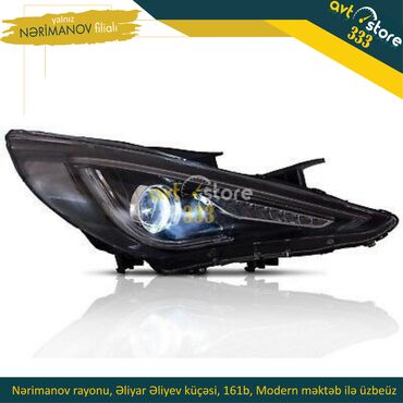 led işıqları: Hyundai Sonata 2010-2015 Original Restyling led Fara 🔴 BirKart