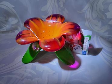 Ostalo posuđe: Nova cediljka Andrey,murano stil Nemacka iz 2005god. Dvodelna — 1