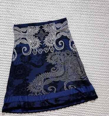 kosulja i suknja: S (EU 36), Midi, color - Blue