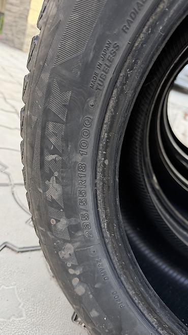 бетон колцо: Шины 235 / 55 / R 18, Зима, Б/у, Комплект, Легковые, Япония, Bridgestone — 5