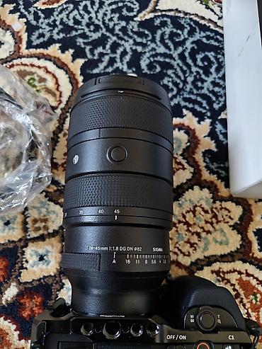 tamron 1770: Объектив SIGMA 28–45mm F1.8 DG DN (диаметр фильтра 82 мм), крепление — 3