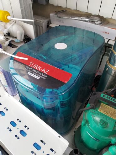 su aparat: TURK-AZ su təmizləmə cihazı – Reverse Osmosis System Xüsusiyyətlər: -