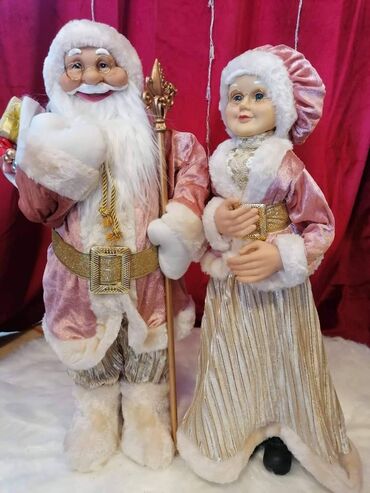 Ostali kućni dekor: Deda-mraz 63cm - 4200din Baba-mrazica 60cm-4000din Muzicki deda-mraz — 10