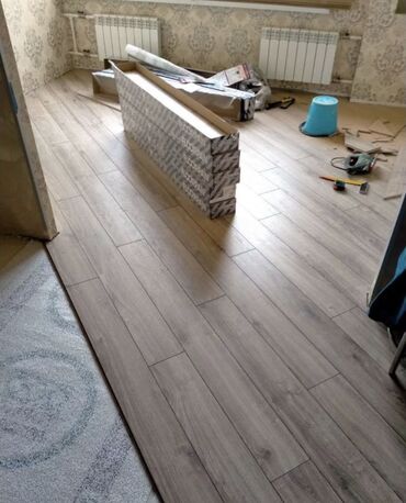 Напольные работы: Укладка пола, Монтаж напольных плинтусов, Укладка теплого пола | Ламинат, Линолеум, Кварц-винил Больше 6 лет опыта — 9