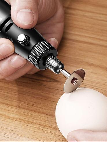 Другие инструменты: Мини-электродрель/гравер с насадками бур машина Компактный — 8