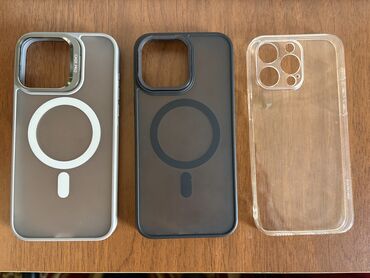cuxol: Apple İphone 15 Pro Max üçün çexol 3 əd təzə kimidi 3ədədi