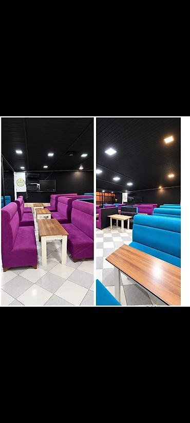 Kafe restoran chay evi uchun 20dest divan her desti 180 Azn. Unvan