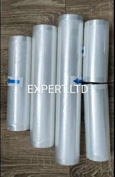 Paketləmə aparatları: Avropa standartı olan,vakuum paketləri satılır.Bir üzü hamar,bir üzü — 12