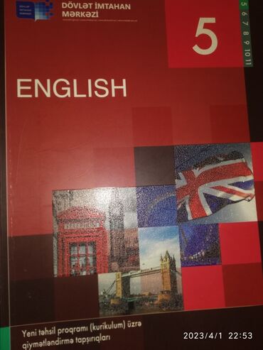 5 ci sinif ingilis dili kitabi lugeti: Yenidi. İngilis dili sinif testleri. 5,6,7,8,9cu sinifler