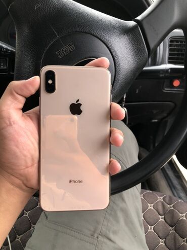дисплей айфон xs max: IPhone Xs Max, Б/у, 64 ГБ, Золотой, Чехол, 100 %