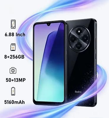 11 pro max mini: Redmi, Redmi 14C, Б/у, 256 ГБ, цвет - Черный — 1