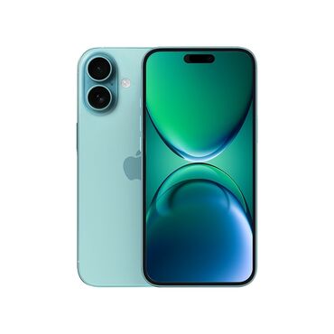 телефон iphone xr: IPhone 16, Жаңы, 128 ГБ, Жашыл, Кабель, Куту, 100 %