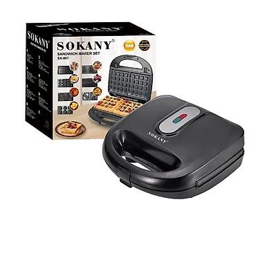 Вафельницы: Мультипекарь SOKANY 7 в 1 (модель SK-907) Комплект для быстрого — 3