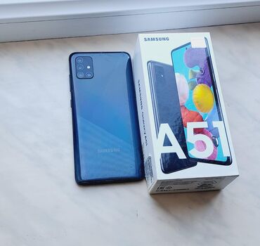 samsun a01: Samsung Galaxy A51, 128 ГБ, цвет - Черный, Отпечаток пальца