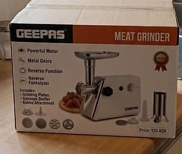 блендер 3 в 1: Geepas ətçəkən maşın Mətbəxinizdə ən böyük köməkçiniz olacaq! Həm — 1