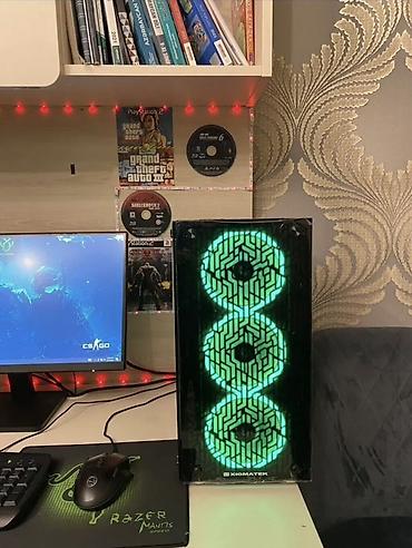 купить игровой компьютер бу: Gaming stolüstü kompüter seti TƏCİLİİ SATILIR!!!!! ELİMYANDİİ!!! — 10