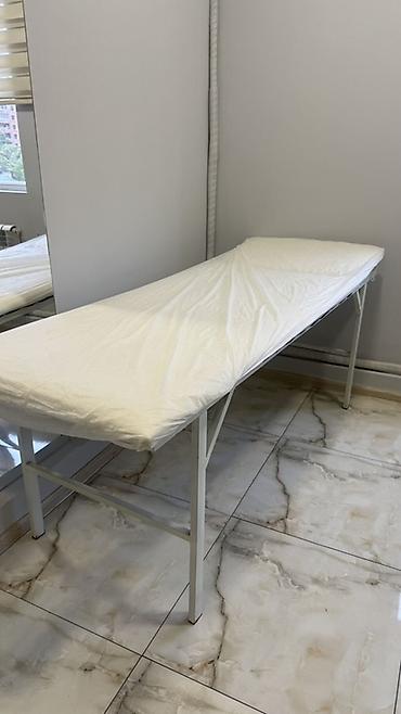 tıbbi masaj: Masaj/estetika üçün masaj çarpayısı - Material: metal karkas, möhkəm — 2