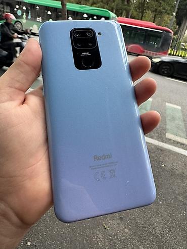 Redmi Note 9, 128 GB, rəng - Mavi, Barmaq izi