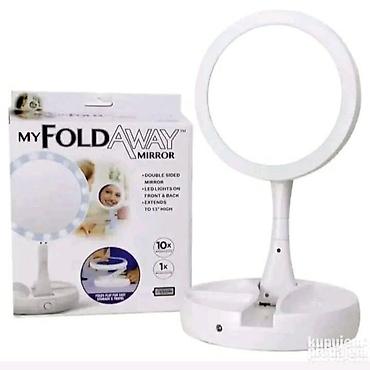 washing machine: Ogledalo za šminkanje sa 15 led dioda -Ogledalo je na sopstvenom — 4