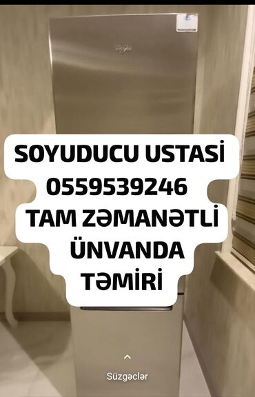 soyuducu ustasi xirdalan: Soyuducu ustasi̇ soyuducu temi̇ri̇ hər növ