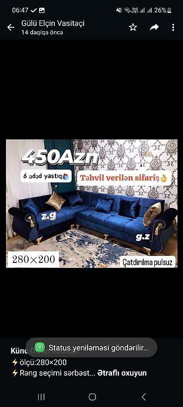 Künc divan lalafo.az -da Künc divan