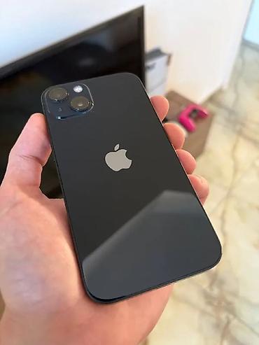 Apple iPhone: IPhone 13, Б/у, 128 ГБ, Синий, Чехол, 83 % — 1