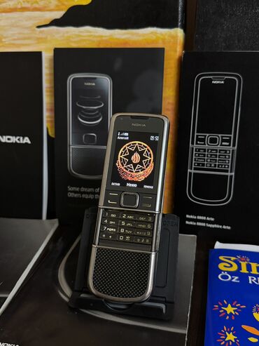 Nokia: Nokia 8 Sirocco, < 2 GB Memory Capacity, rəng - Boz, Düyməli — 21