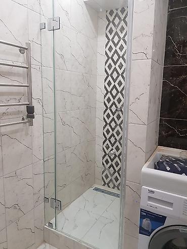 тумбочки в ванную: Душевая кабина Прямоугольная, Размер: 200 x 150 см, Высота поддона: 10 см,Покрытие: Прозрачный — 9