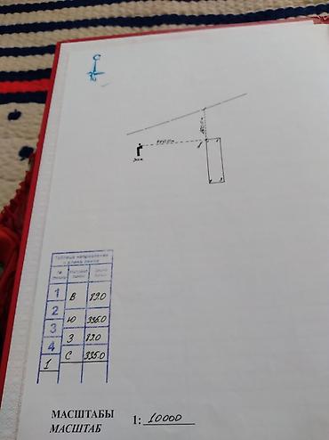 продажа участков бишкек: 300 соток, Для сельского хозяйства, Красная книга — 2
