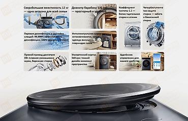 clean: Стиральная машина с сушкой, Новый, Встраиваемая, Ультра узкая — 2