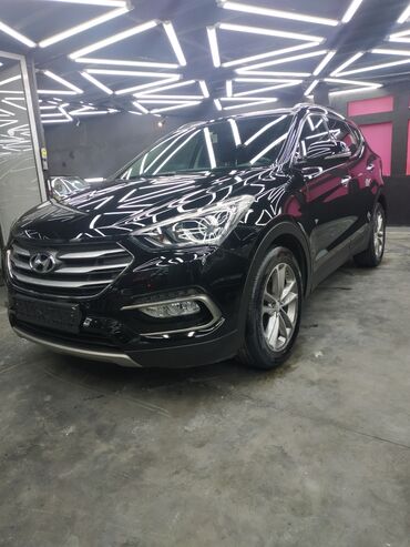 Транспорт: Hyundai Santa Fe: 2 л | 2017 г. | Идеальное