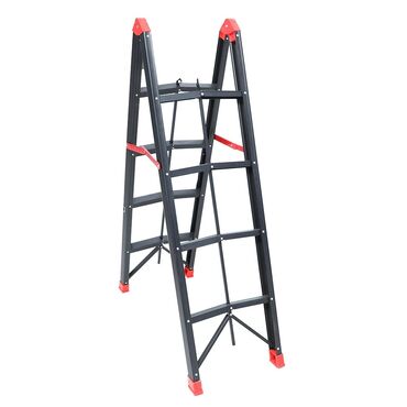 Nərdivanlar: Alüminium qatlanan nərdivan - Material: yüngül və möhkəm alüminium — 7