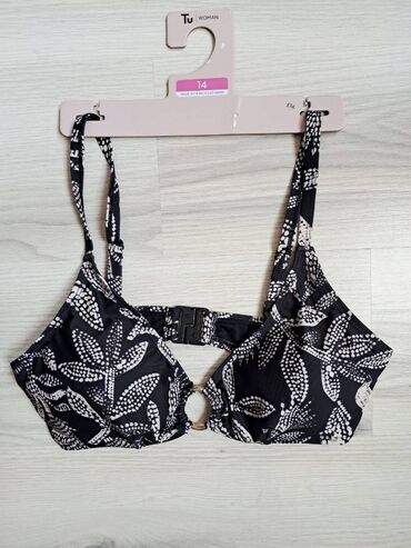 L (EU 40), Polyester, Floral, color - Black