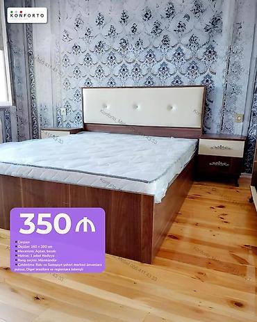 Çarpayı – KONFORTO Mebel - Ölçülər: 160 x 200 sm - Mexanizm: Açılan