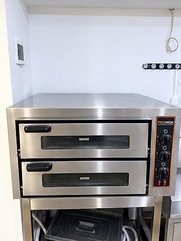 silverline soba: FODINOX iki mərtəbəli elektrik sobası – peç və pizzaxana üçün peşəkar — 1