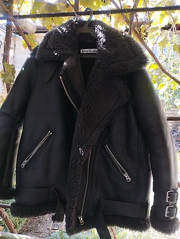 acne studio: Дубленка, Авиатор, Короткая модель, Оверсайз, L — 8